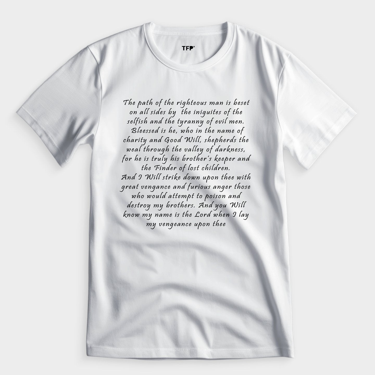 Ezekiel 25:17 Pulp Fiction - T-Shirt