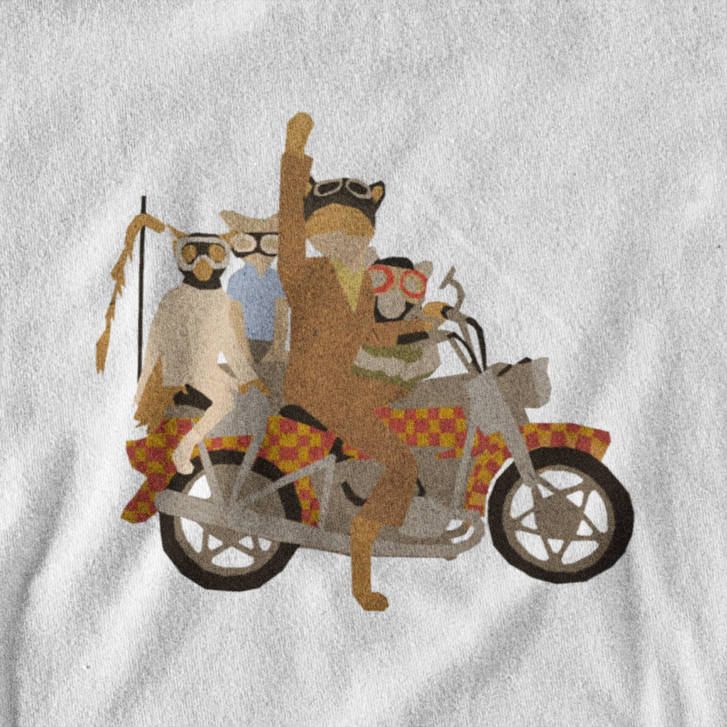Fantastic Mr. Fox Motorcycle - T-Shirt