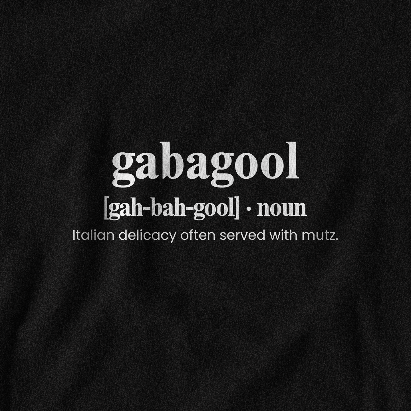 Gabagool The Sopranos - T-Shirt