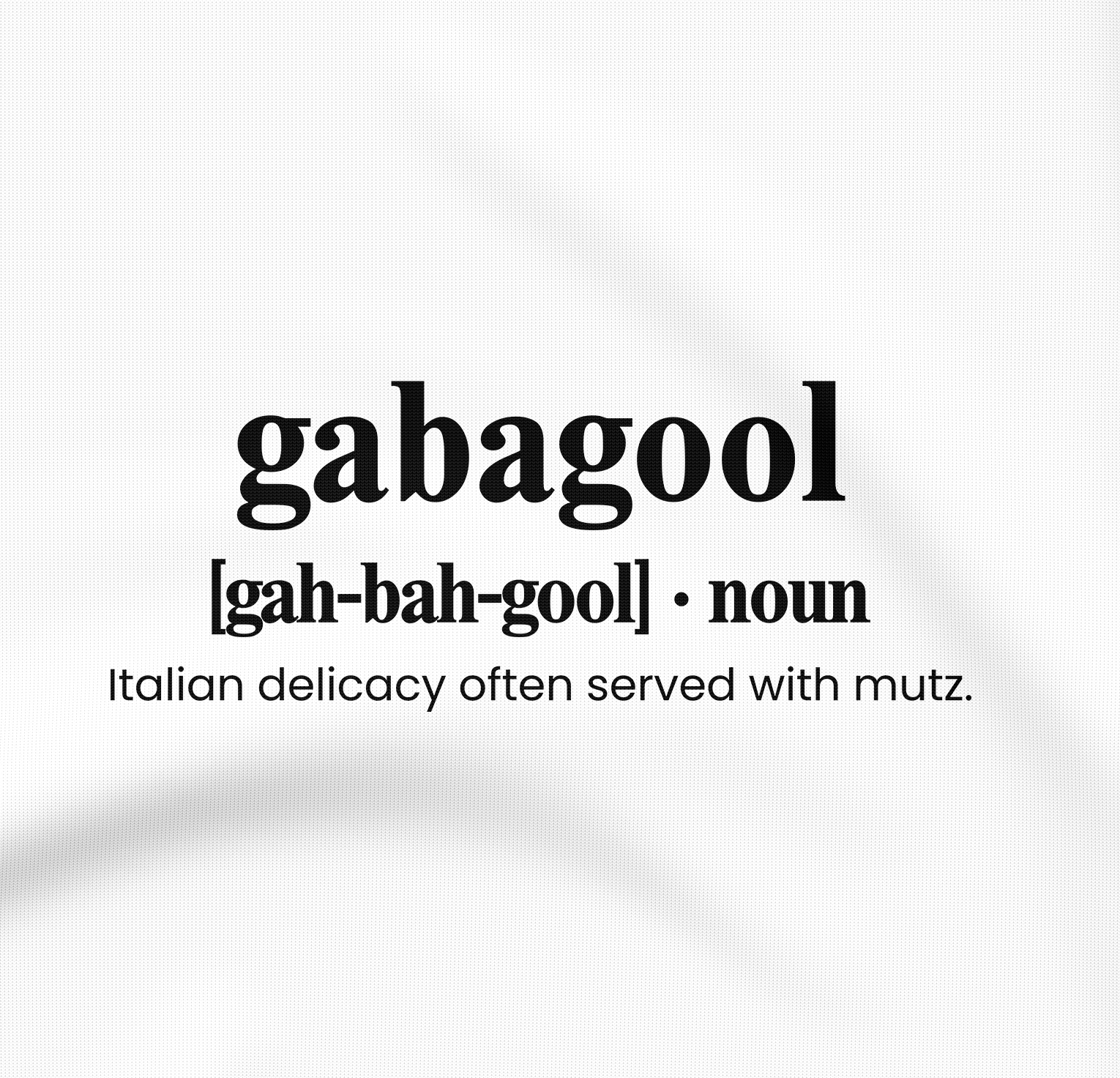Gabagool The Sopranos - T-Shirt