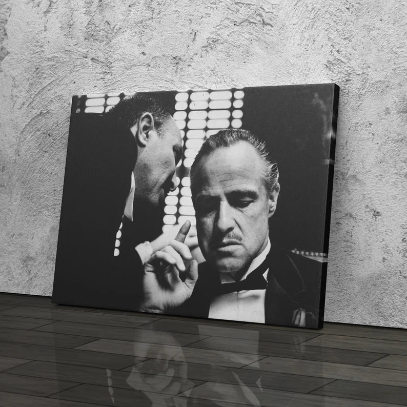 The Godfather Francis Ford Coppola - Canvas art