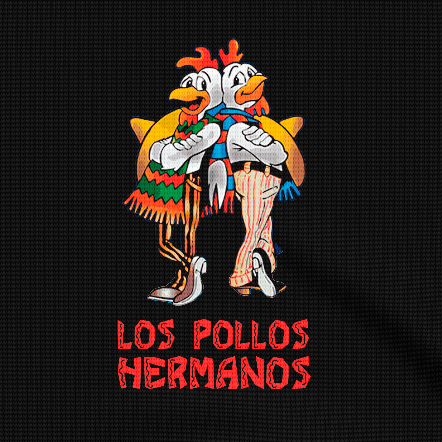Los Pollos Hermanos Back Print - T-Shirt