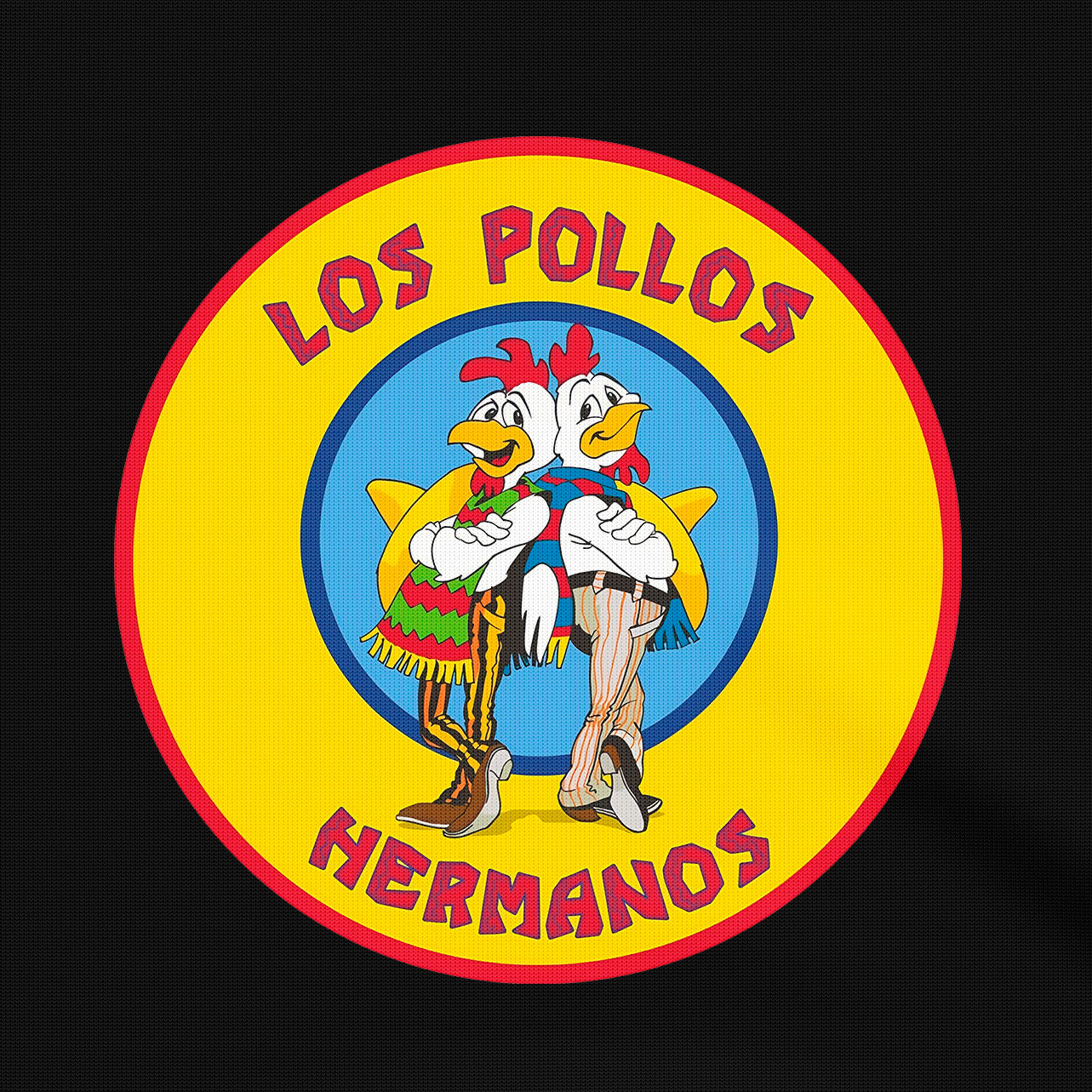 Los Pollos Hermanos Back Print - T-Shirt