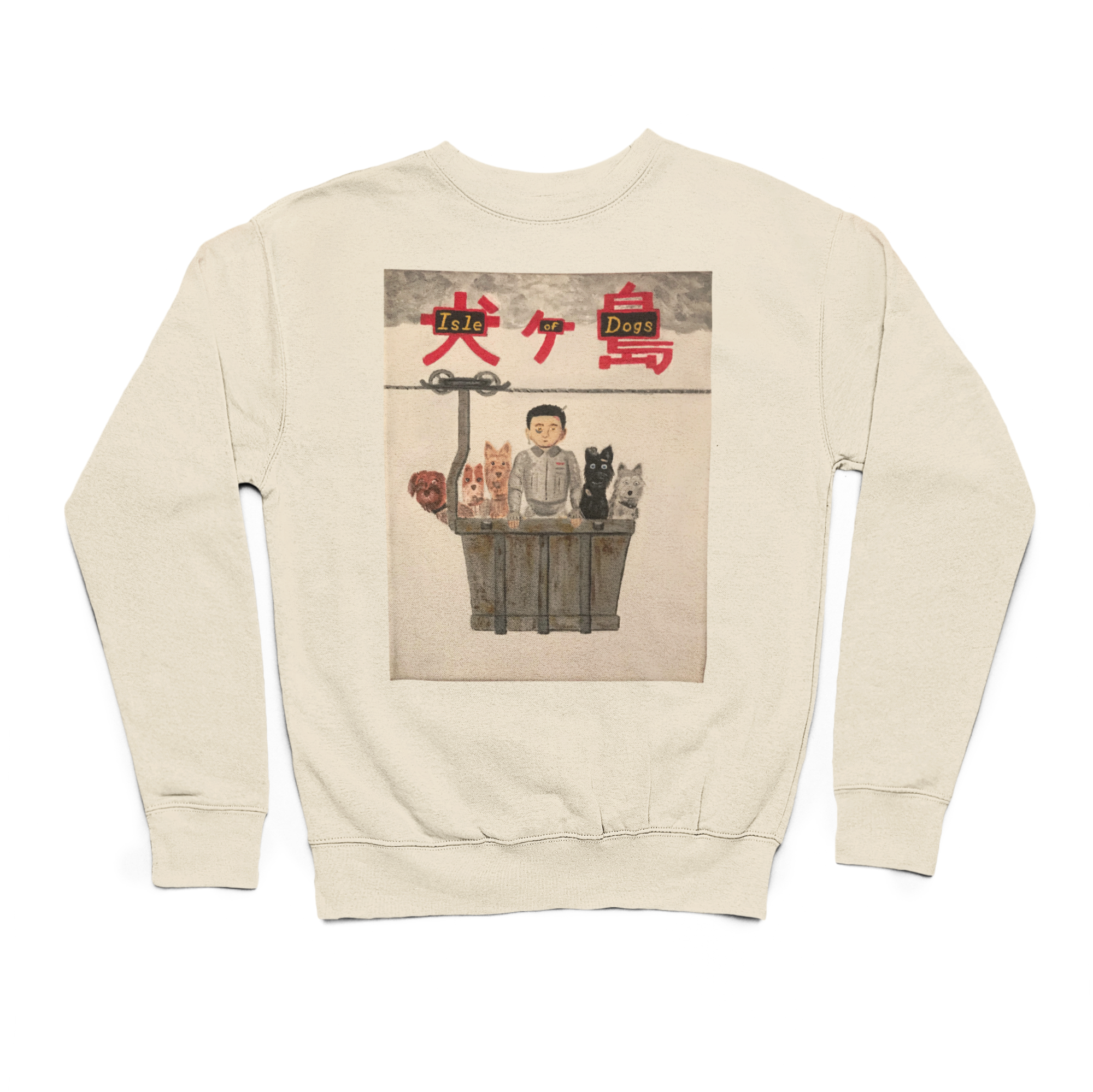 Isle of dogs Wes Anderson - Sweatshirt