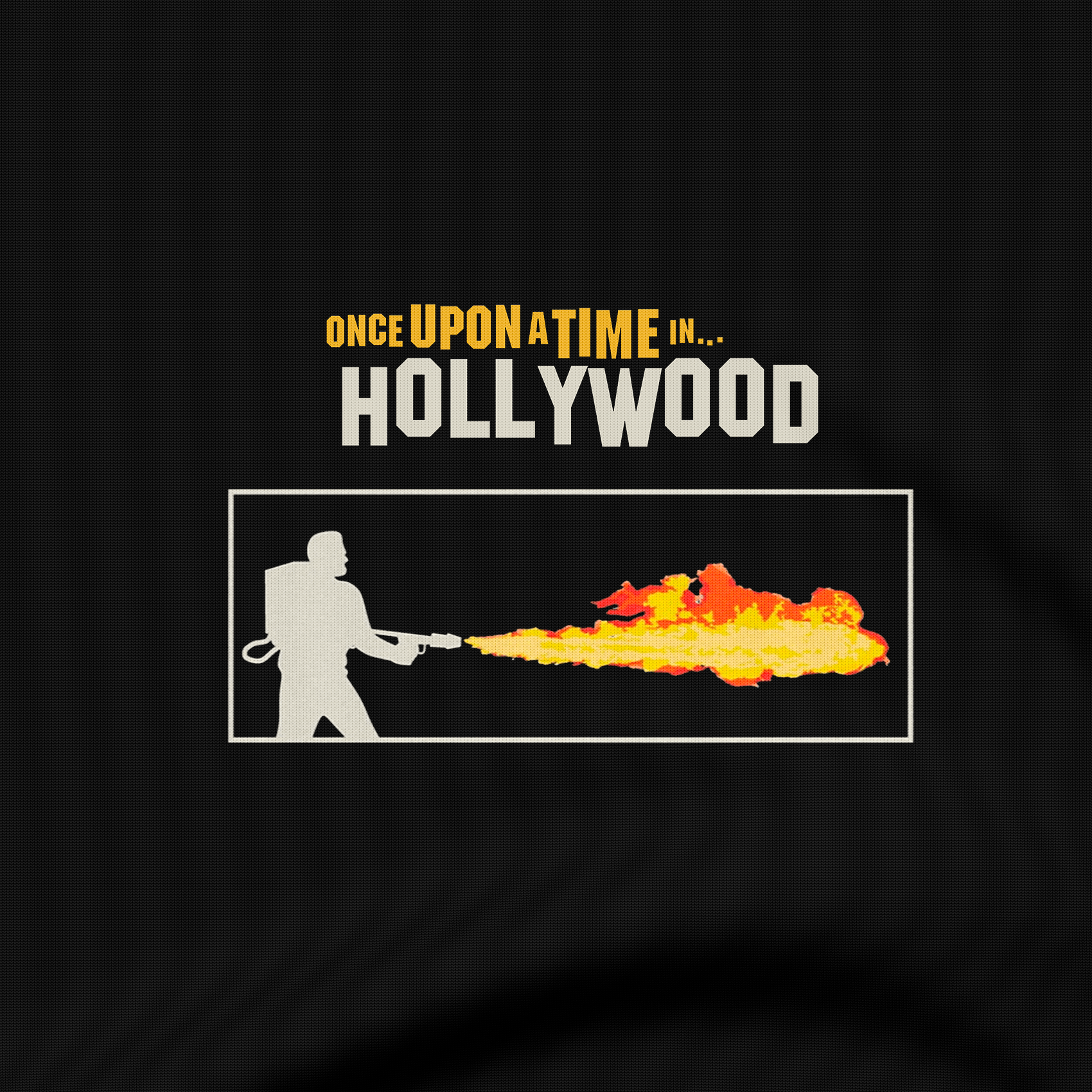 OUATIH Flamethrower Rick Dalton - T-Shirt - The Films Point