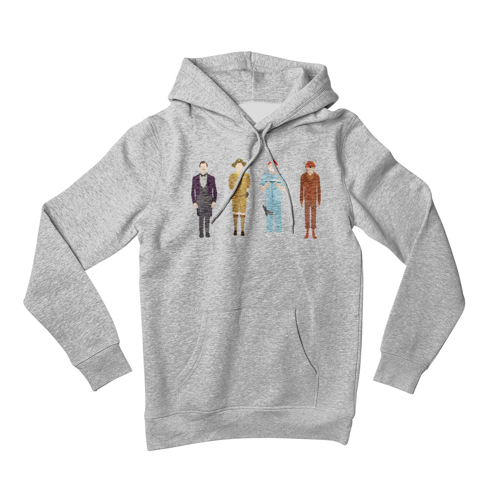 Wes Anderson Characters - Hoodie