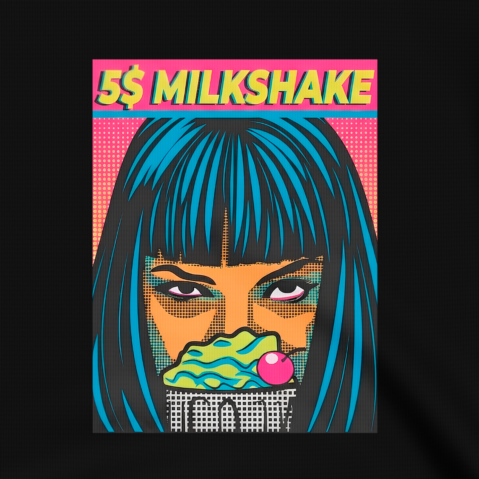 5 Dollar Milkshake – Pulp Fiction Sweatshirt