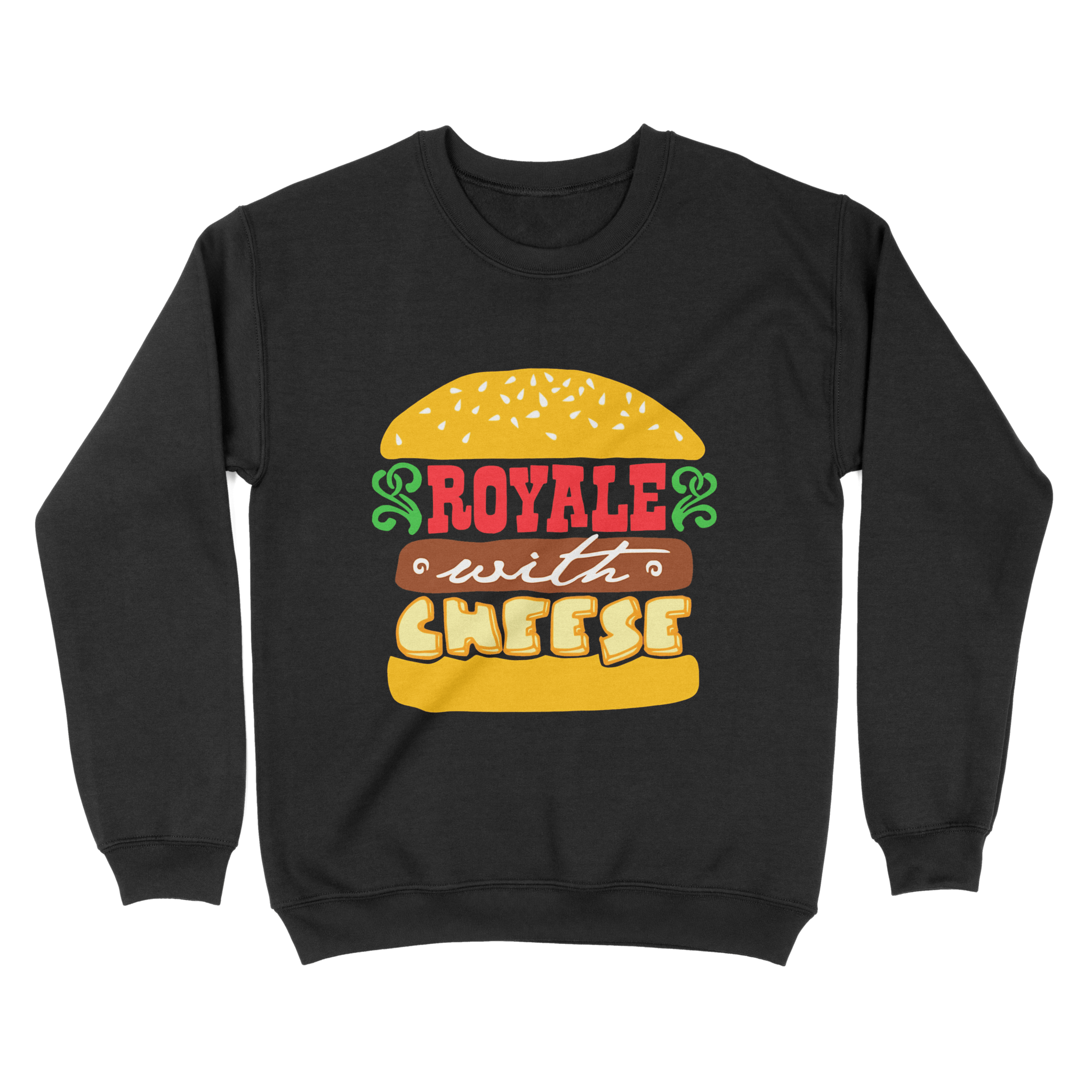 Royale With Cheese Pulp Fiction - Sweatshirt - The Films Point