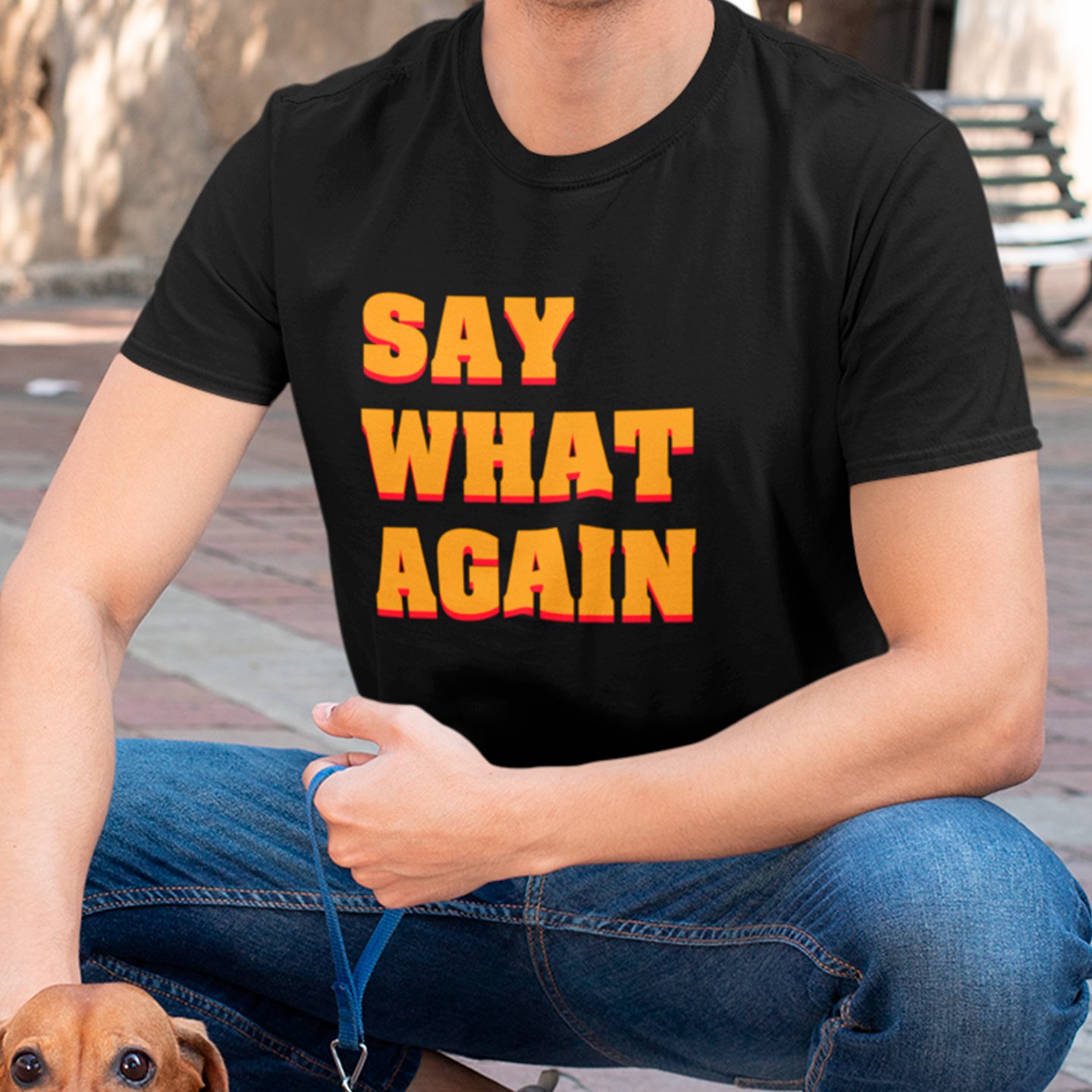 Say What Again Pulp Fiction - T-Shirt