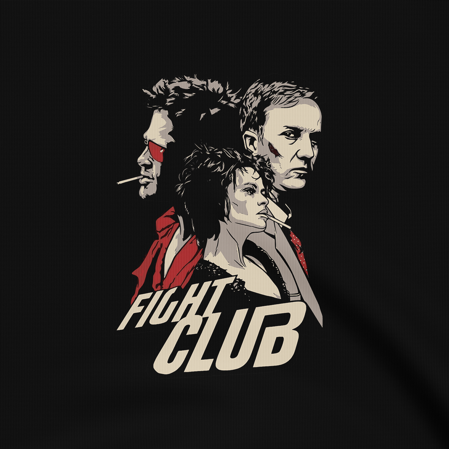 Tyler, Narrator & Marla Fight Club - T-Shirt