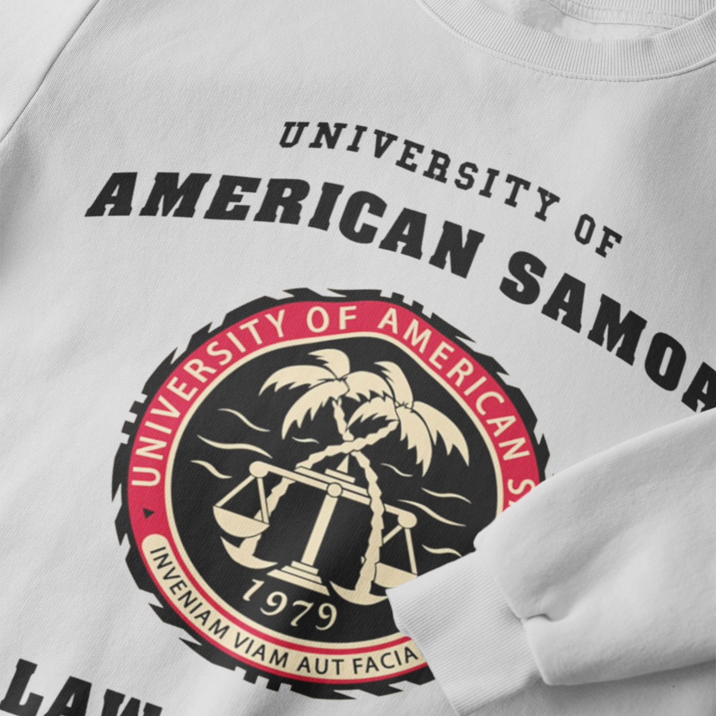 University of american sales samoa law school sweatshirt