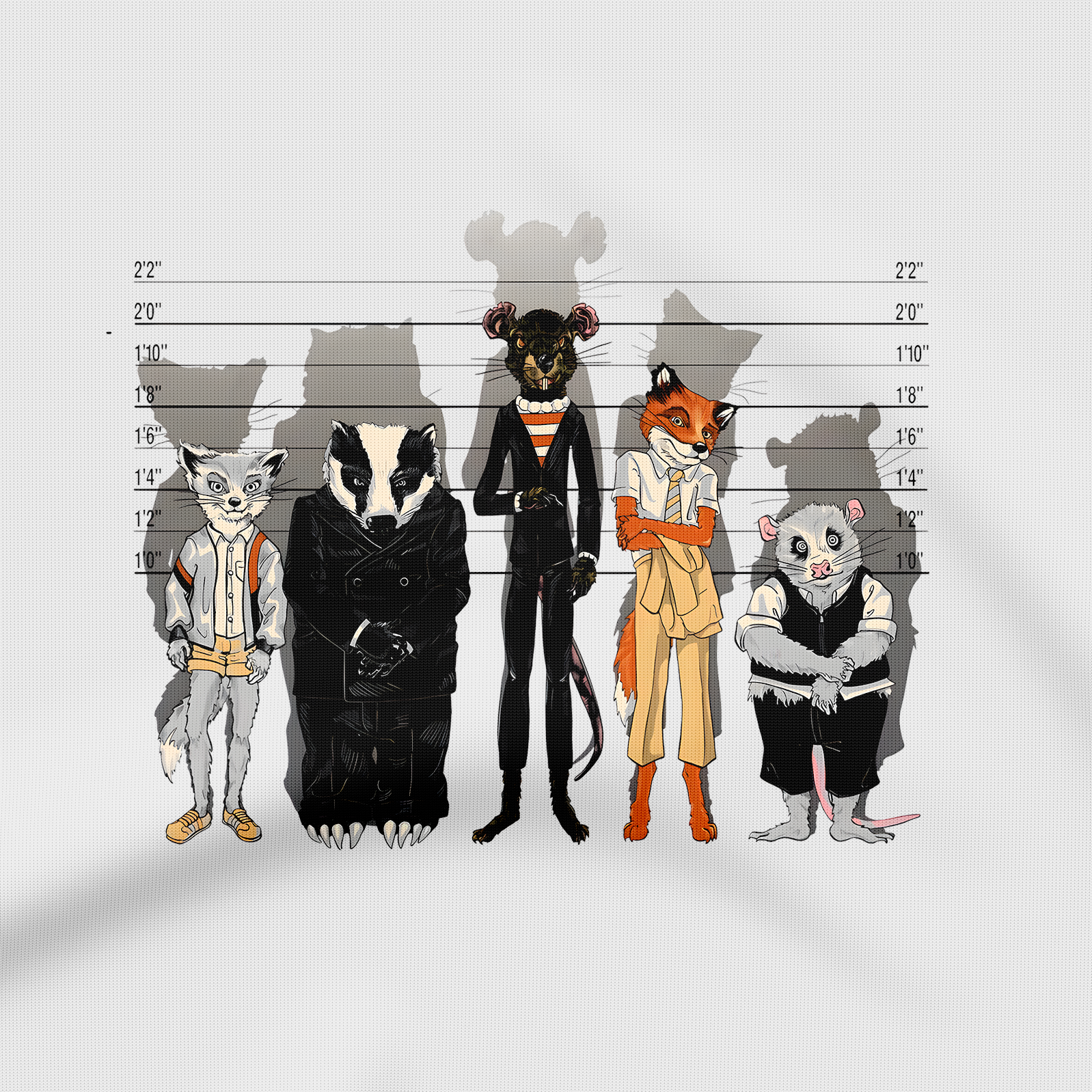 Unusual Suspects Fantastic Mr Fox - T-Shirt