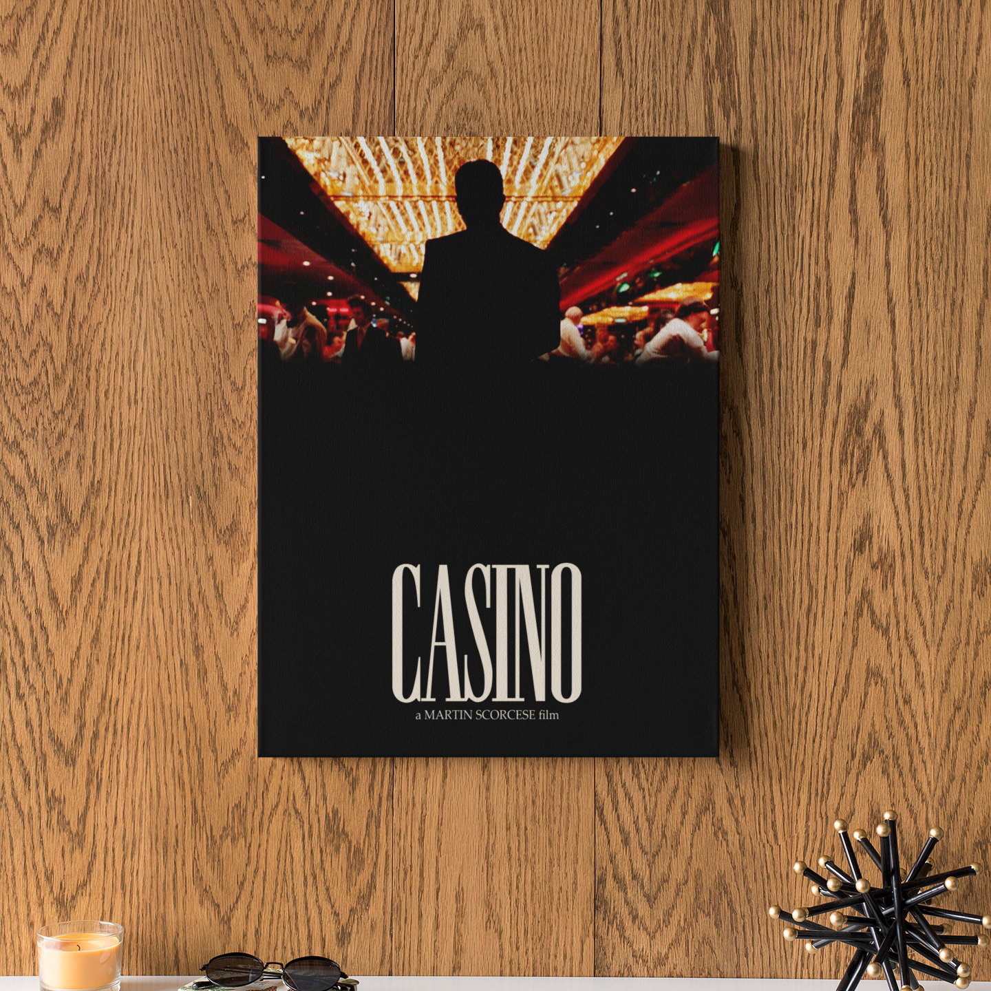 Casino By Scorsese- Canvas art