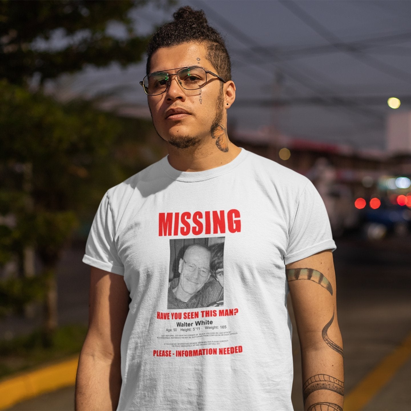 Walter White Missing - T-Shirt
