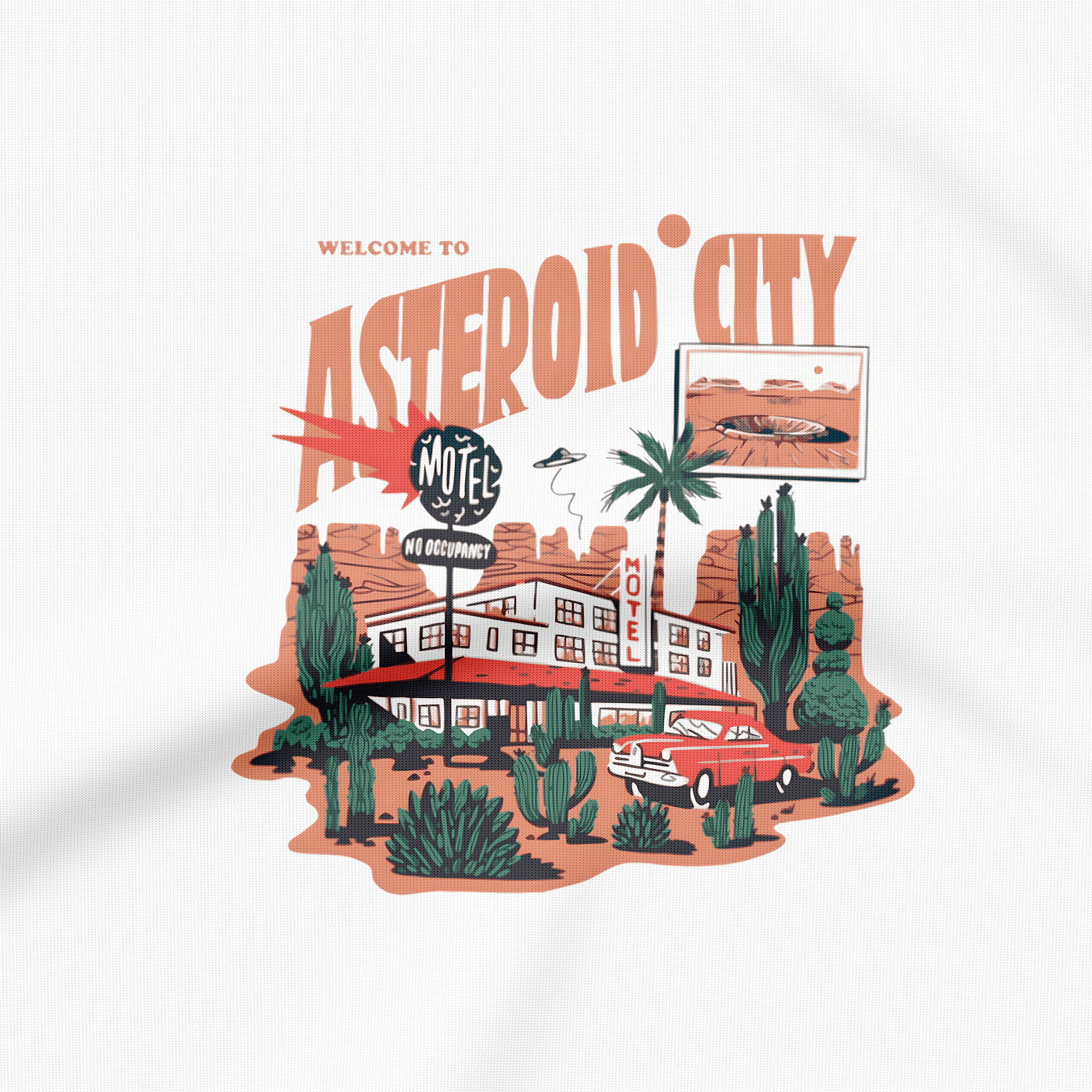 Welcome to Asteroid City - Sweatshirt - The Films Point