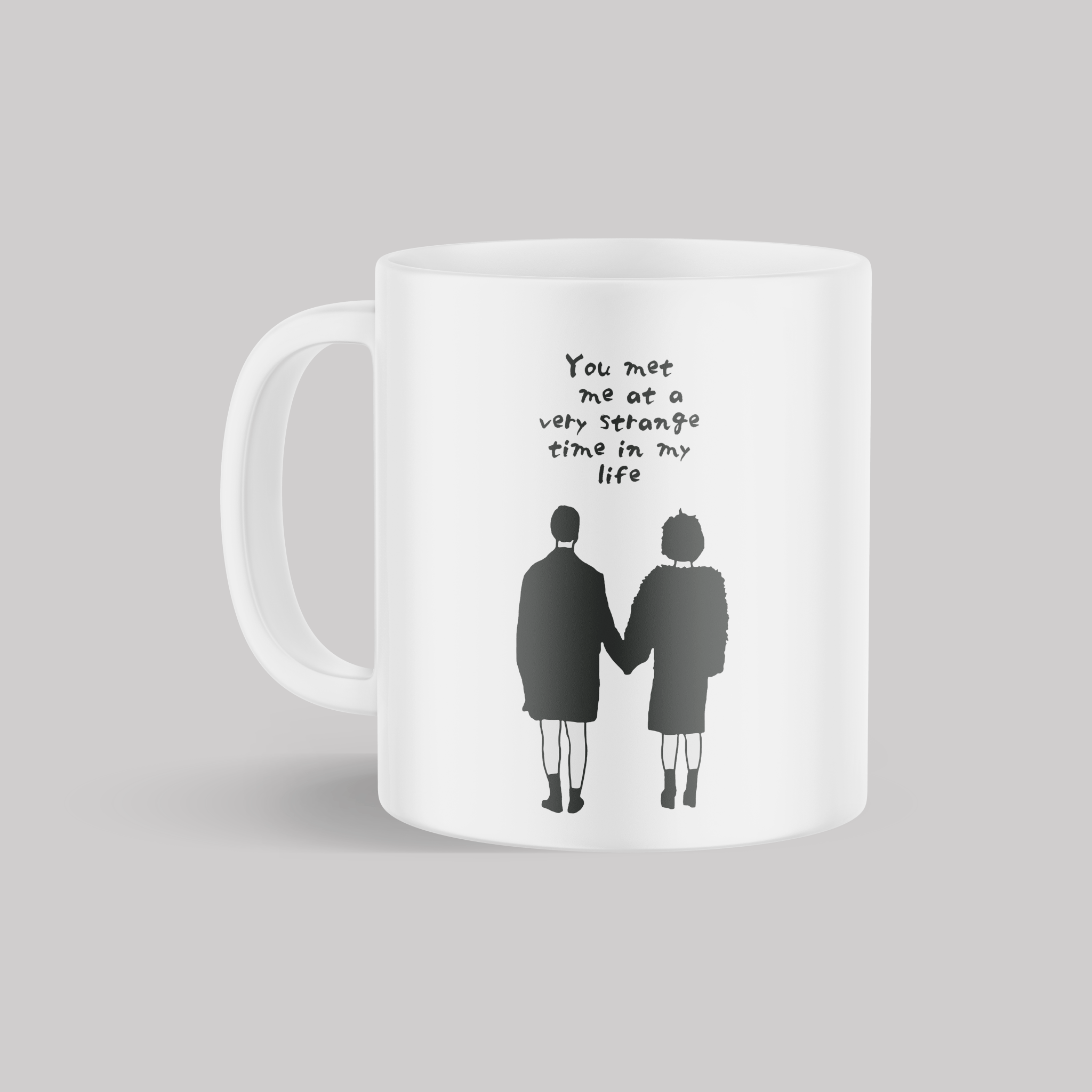 You Met Me at a Very Strange Time in My Life Fight Club - Mug - The Films Point