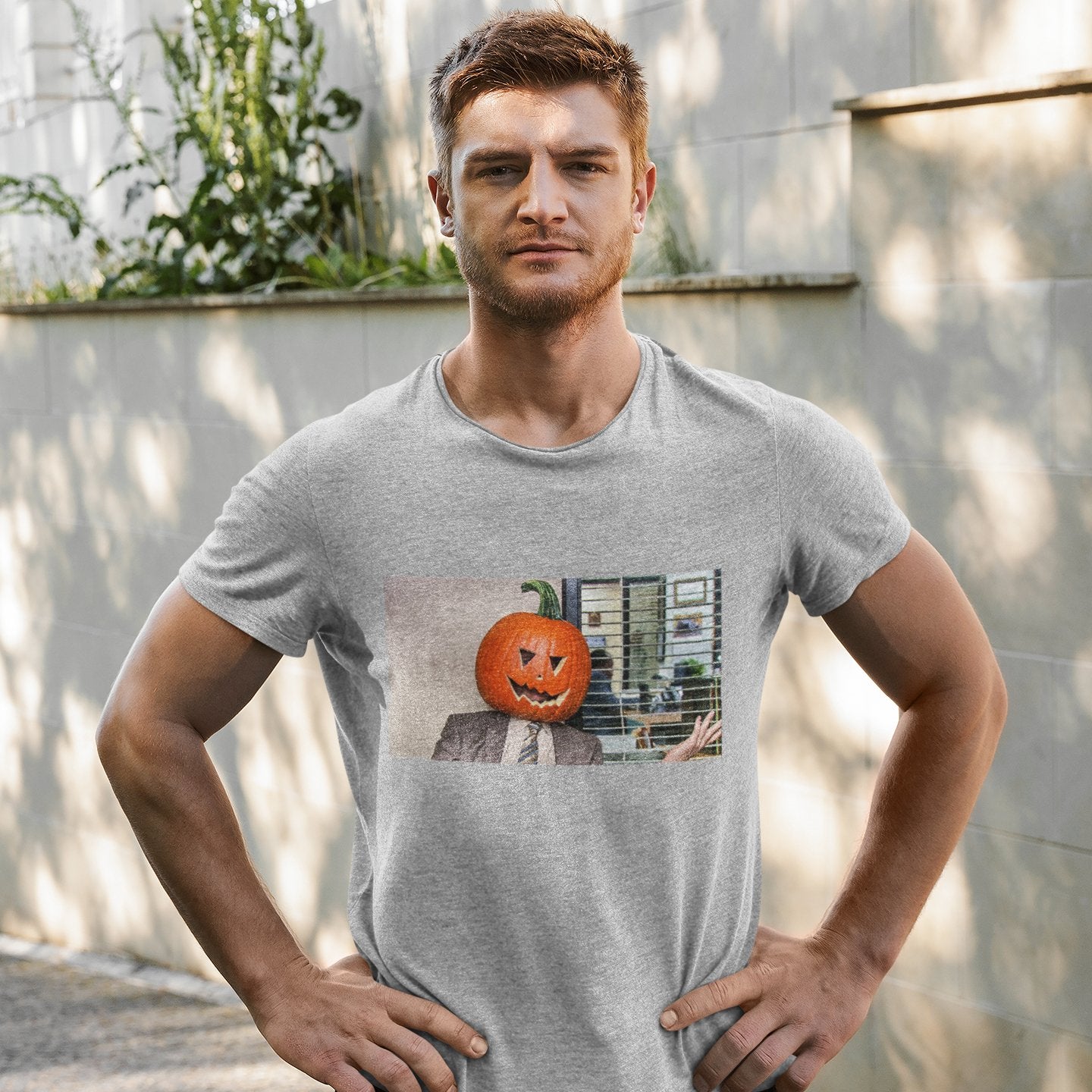 Dwight Pumpkin Head The Office - T-Shirt