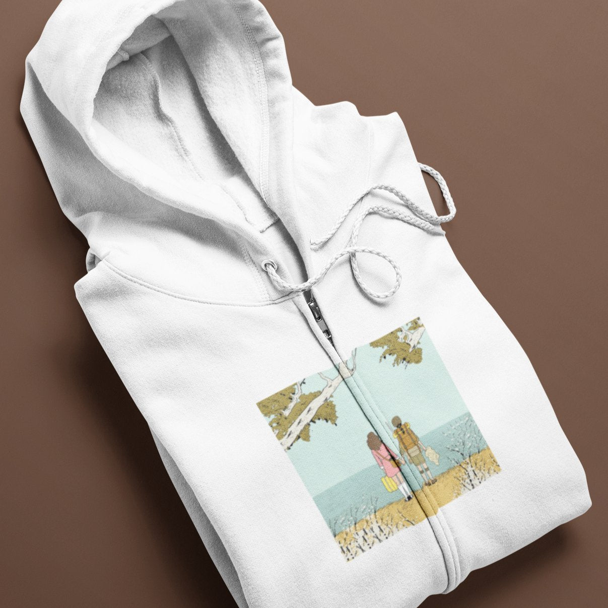 Moonrise Kingdom Wes Anderson - Zip Hooded Sweatshirt