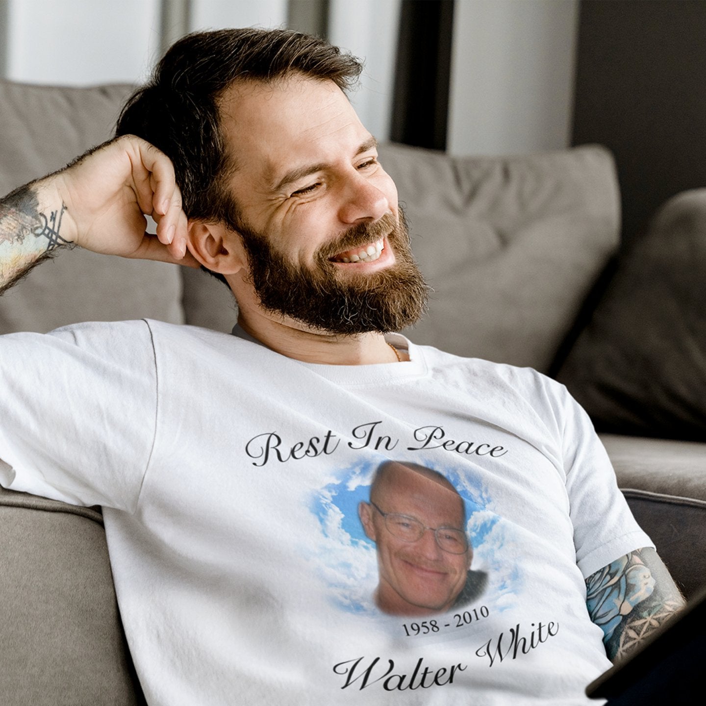 R.I.P. Walter White Breaking Bad - T-Shirt