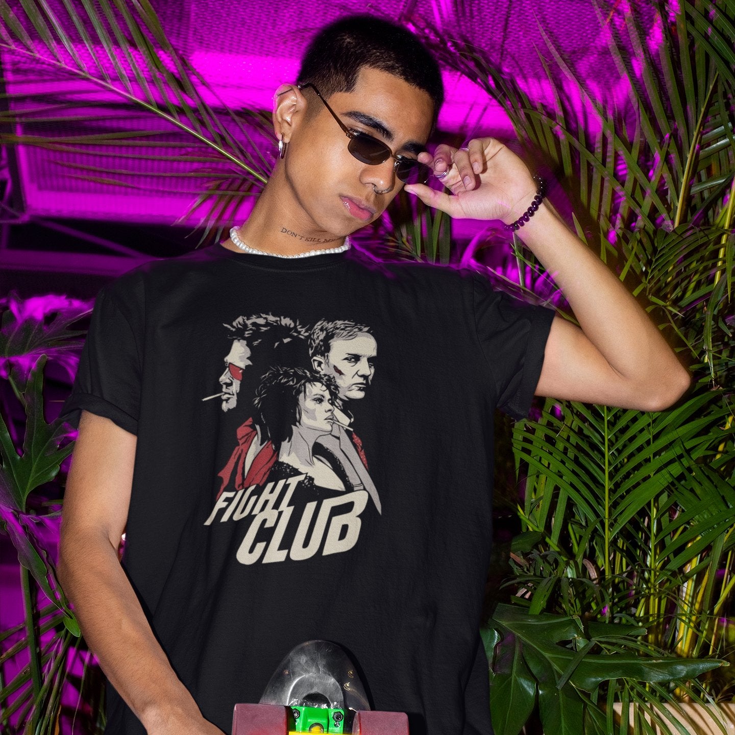 Tyler, Narrator & Marla Fight Club - T-Shirt