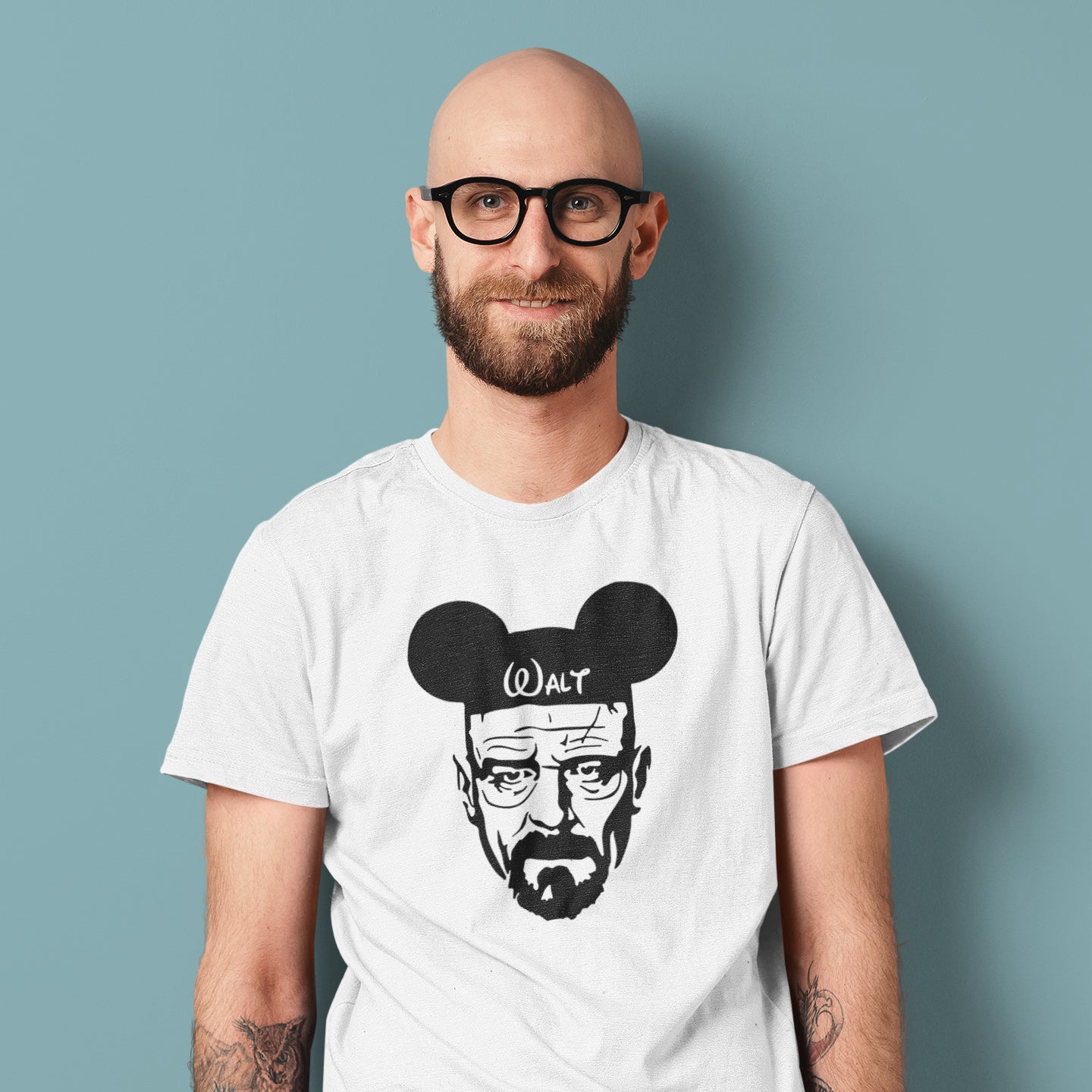Walter White Disney Style Breaking Bad - T-Shirt