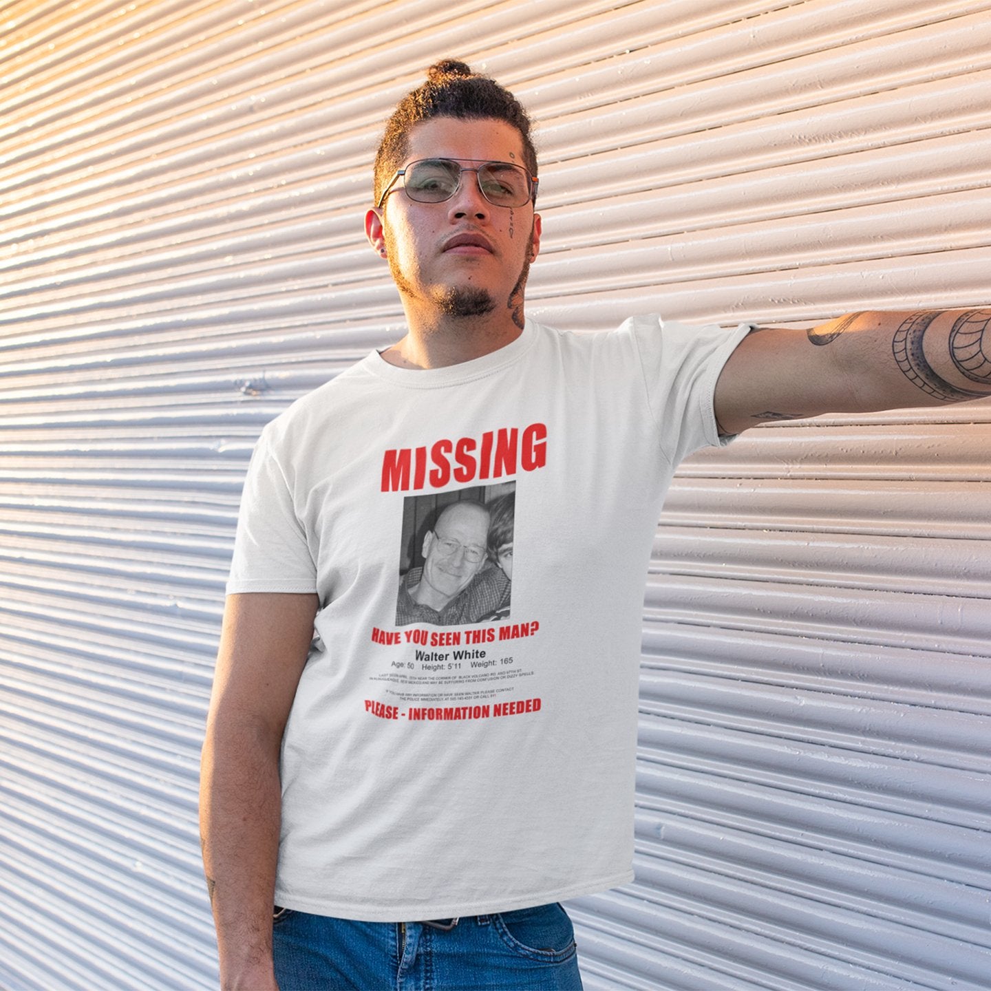 Walter White Missing - T-Shirt