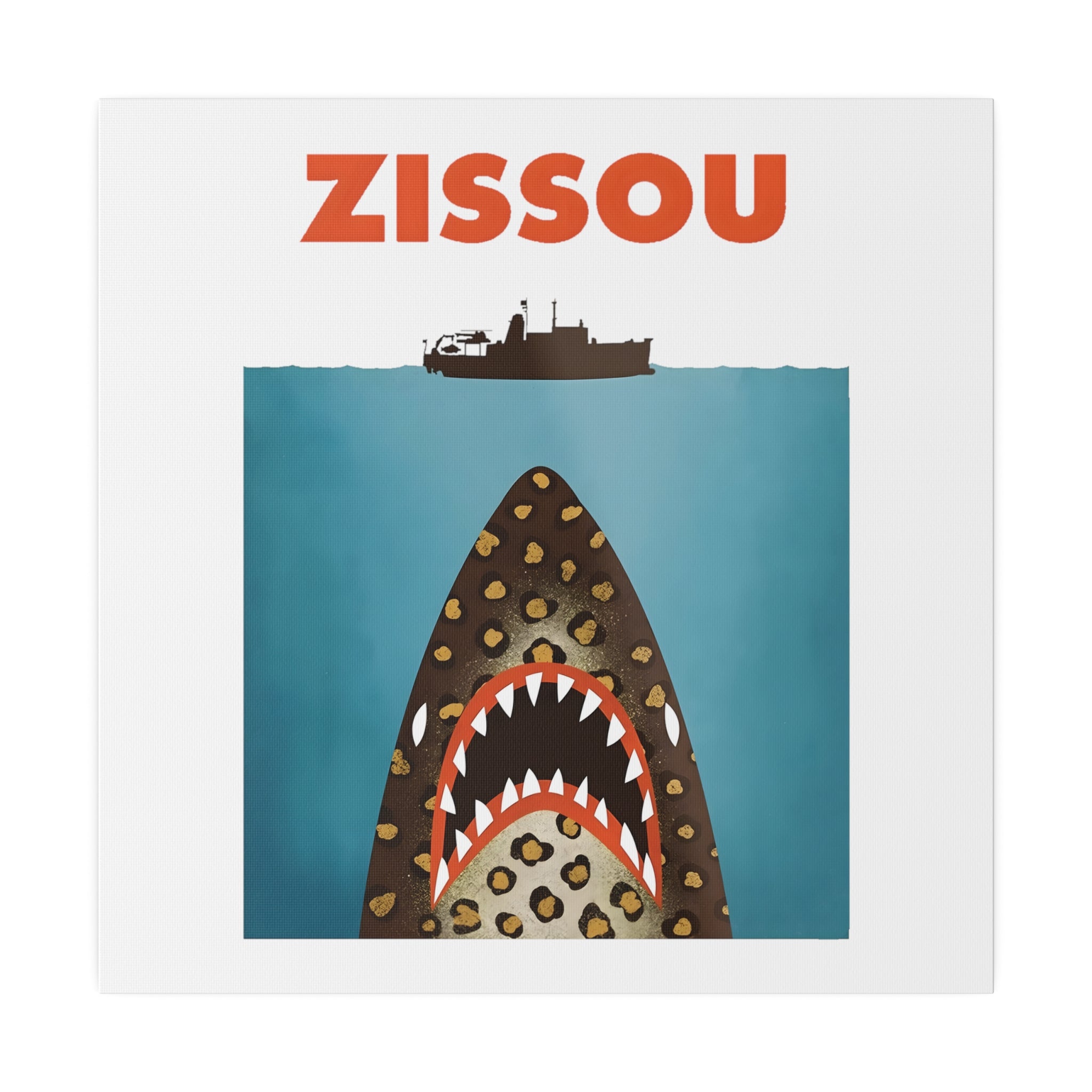Zissou  Wes Anderson- Canvas Art