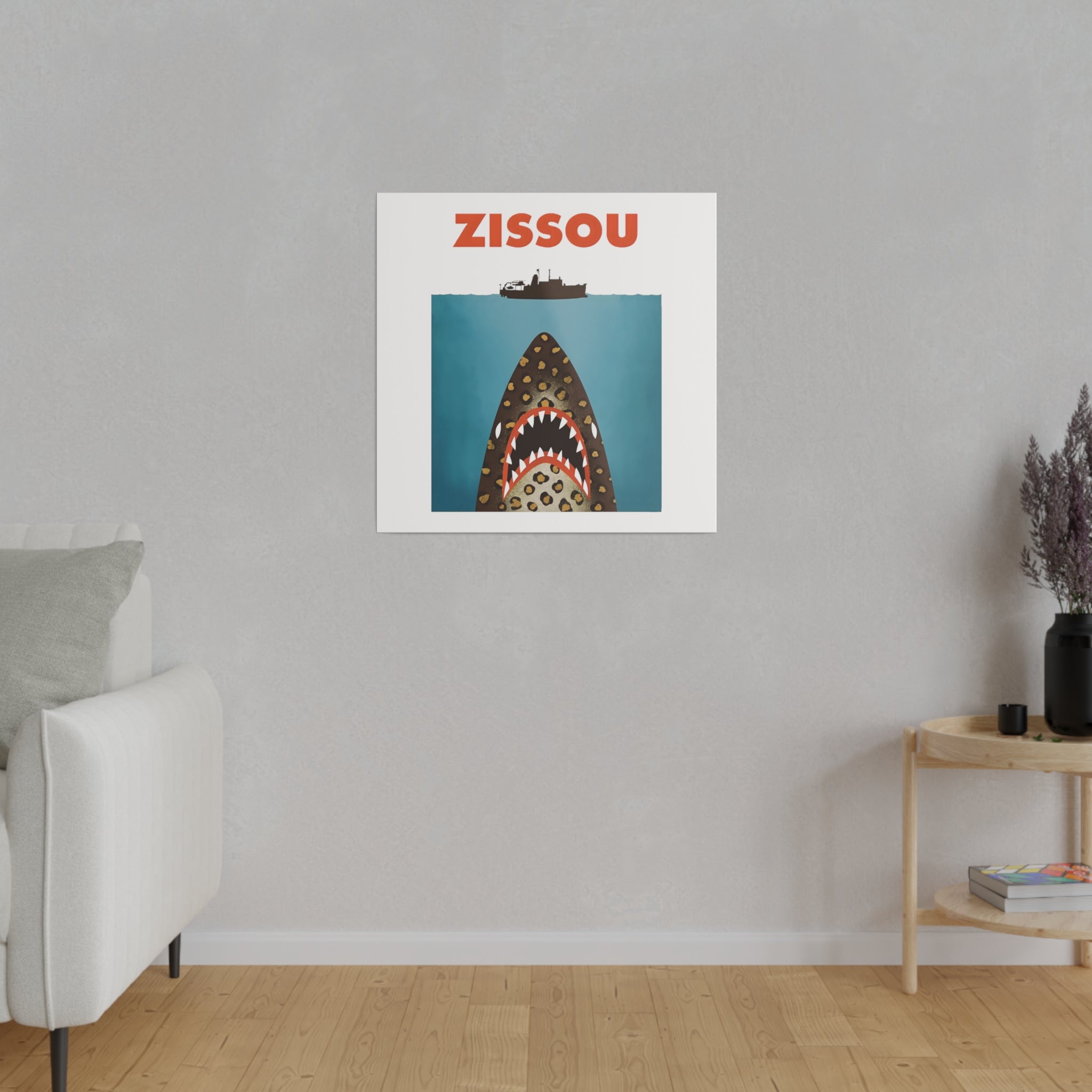 Zissou  Wes Anderson- Canvas Art